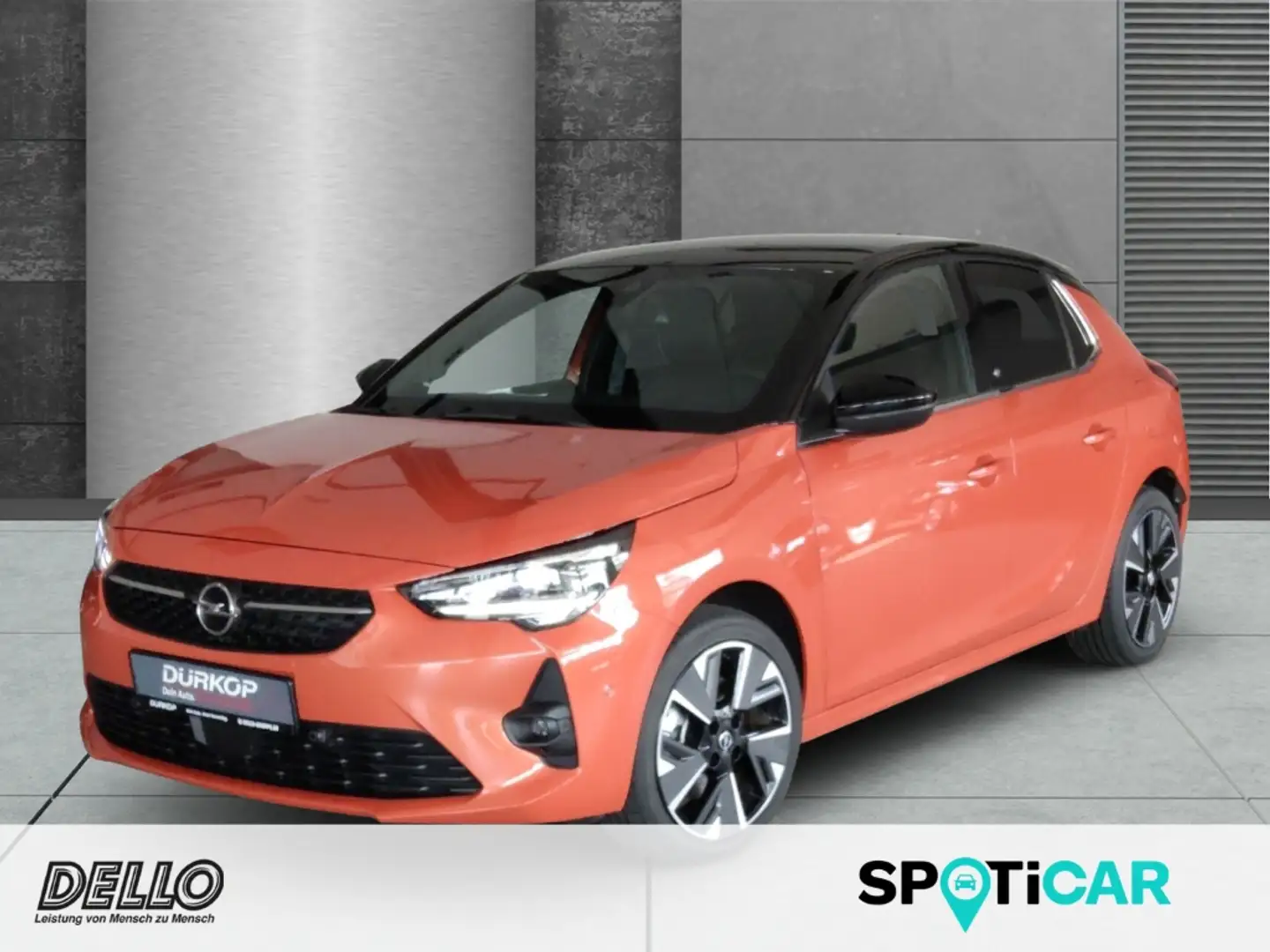 Opel Corsa-e Ultimate 11kW-Lader Navi ACC Massagesitze Rückfahr Orange - 1