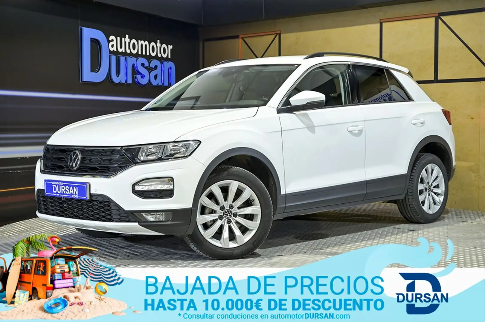 Volkswagen T-Roc Advance 2.0 TDI 85kW 115CV Blanc - 1