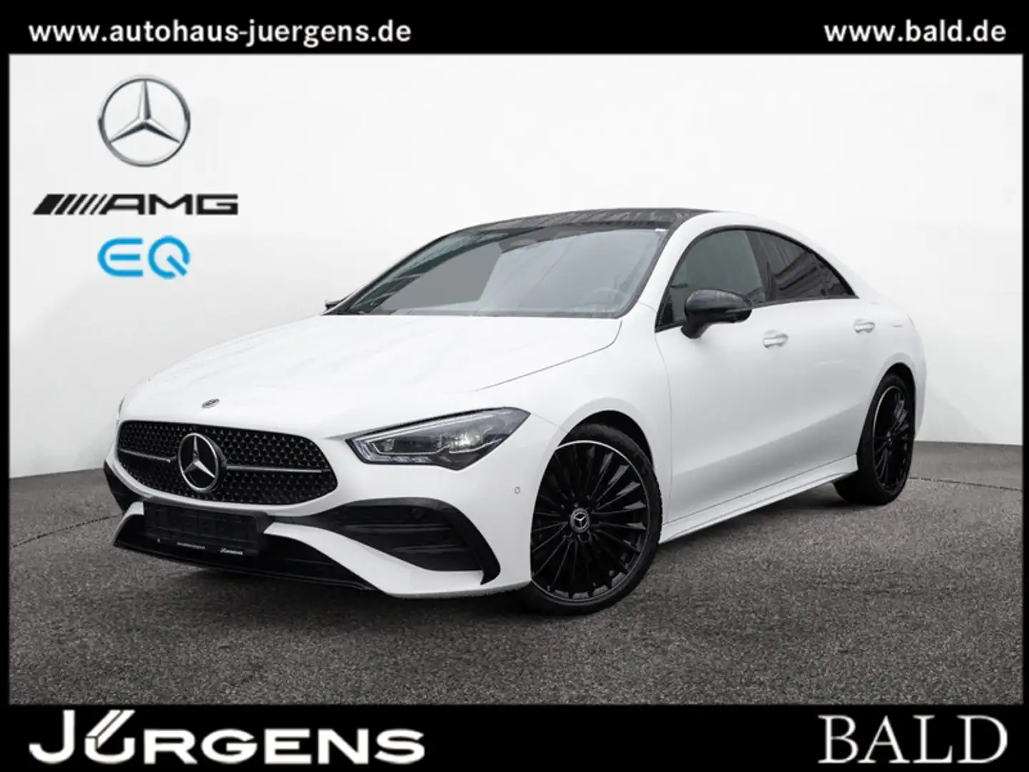 Mercedes-Benz CLA 220 d AMG-Sport/MLB/Pano/Burm/Distr/Totw/19" Weiß - 1