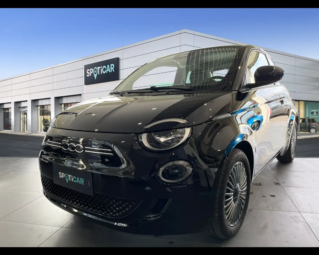 Fiat 500e 23,65 kWh  Action Noir - 1