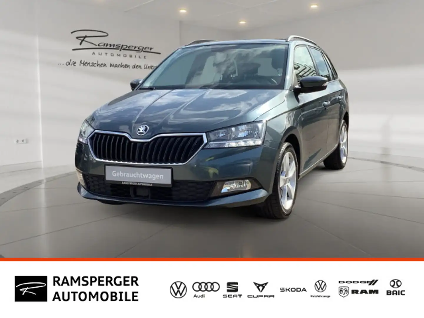 Skoda Fabia Combi 1.0 TSI Style GRA Navi SHZ Kamera PD Grau - 1
