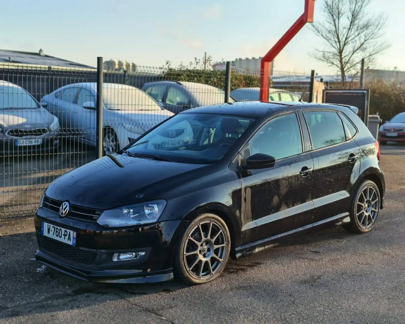 Volkswagen Polo V 1.2 70 Sportline 5p Noir - 1