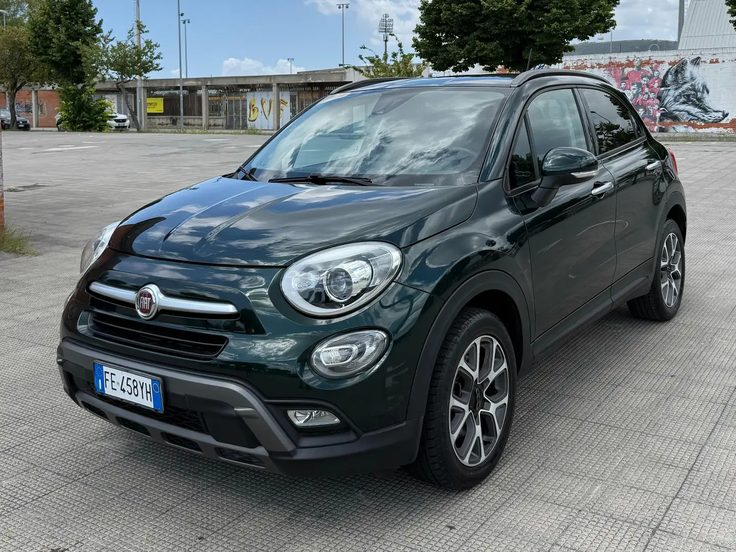 Fiat 500X 500 X 2015 1.6 mjt Business 4x2 120cv Verde - 1