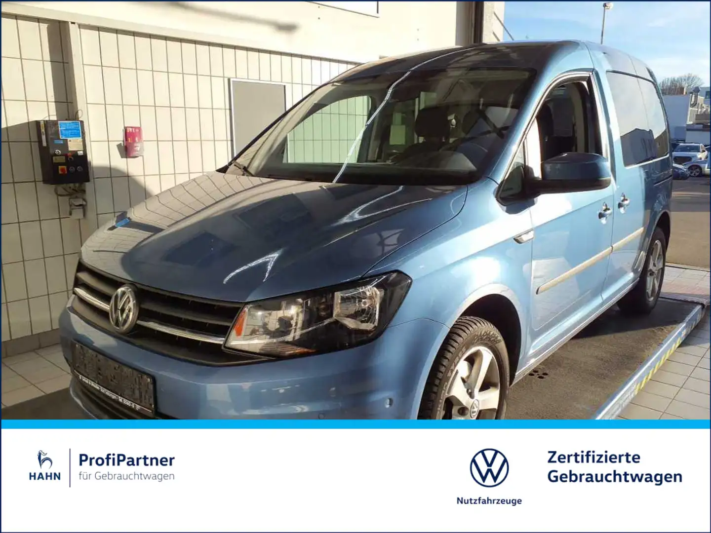 Volkswagen Caddy Trendline 2,0TDI 110kW DSG PARKLENK NAVI A Blau - 1