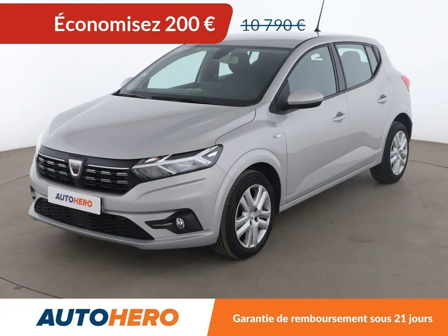Dacia Sandero 1.0 SCe Confort Gris - 1