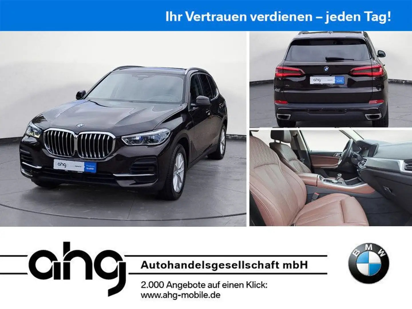 BMW X5 xDrive40d Innovationsp. Sport Aut. Panorama Braun - 1