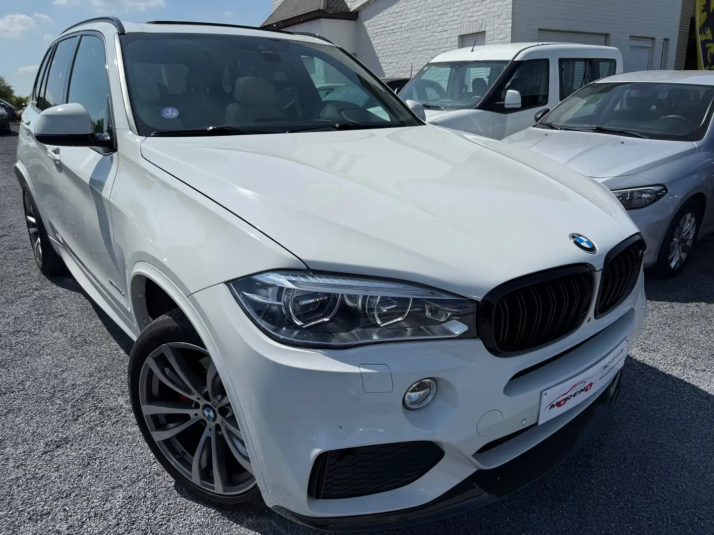 BMW X5 X5 xDrive40e M-pack panodak 12 M waarborg Blanc - 1