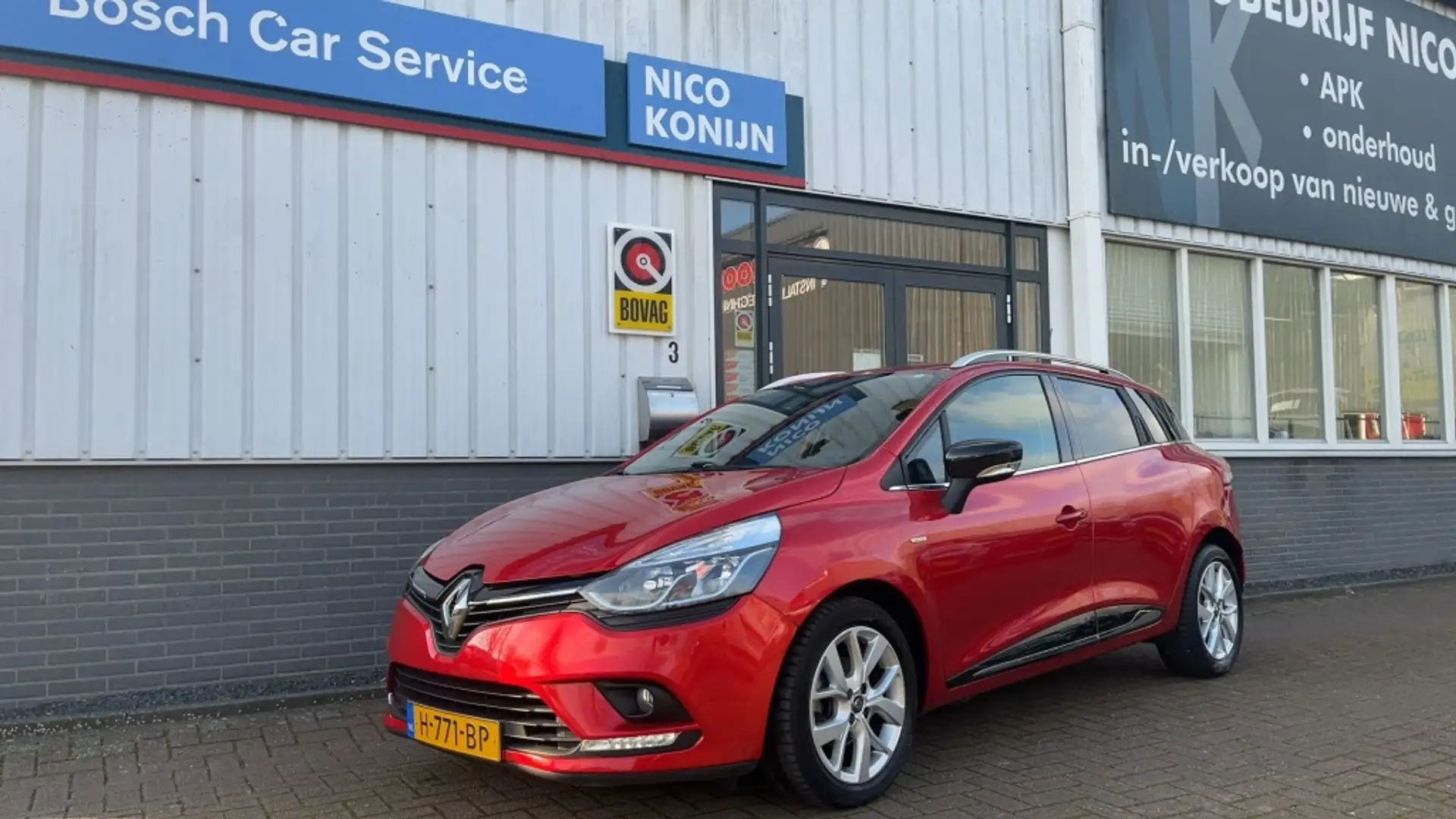 Renault Clio Estate 0.9 TCe Limited AC, LMV, Nav, PDC, cruise Rood - 1