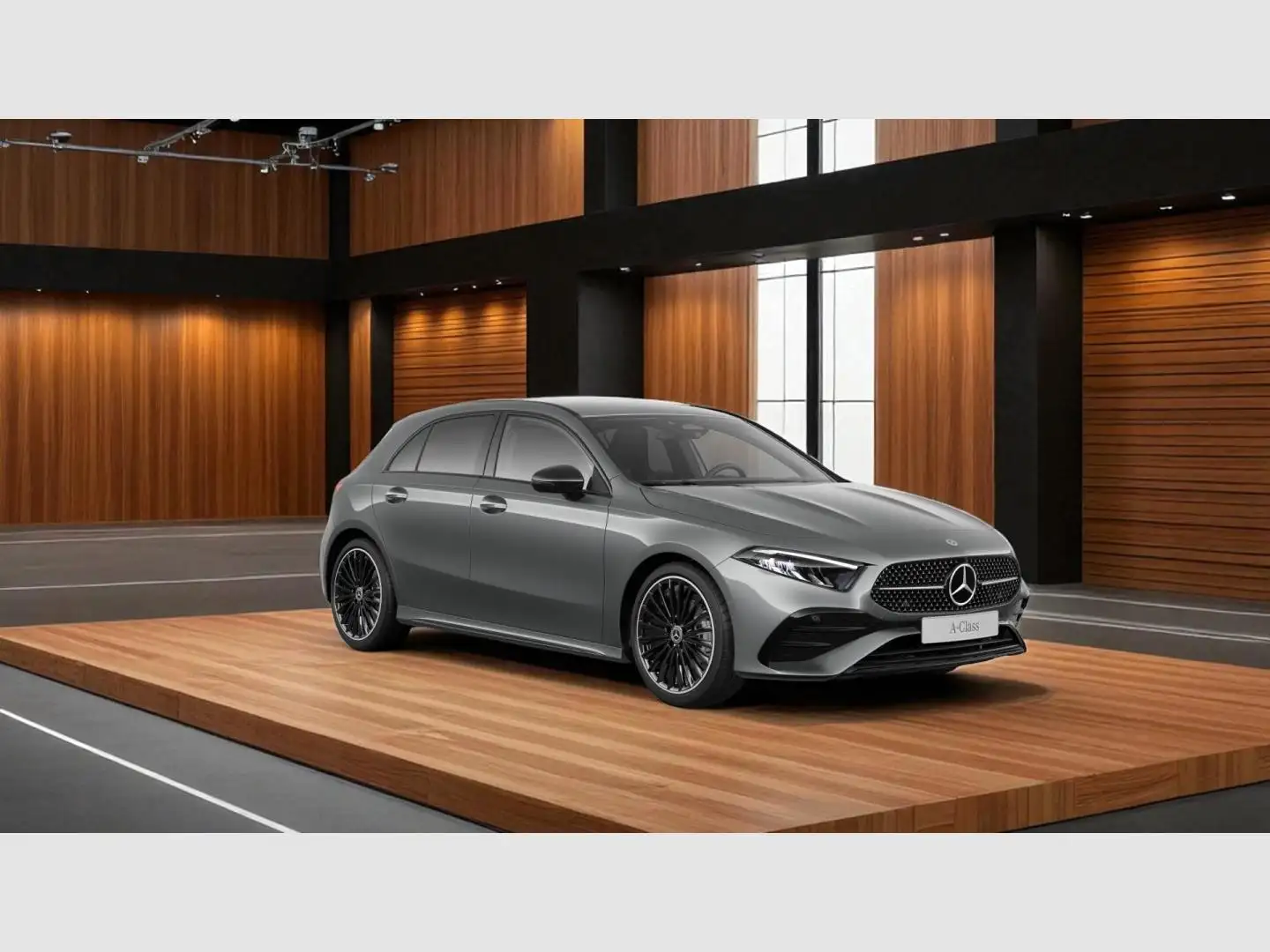 Mercedes-Benz A 200 200d 8G-DCT Gris - 1