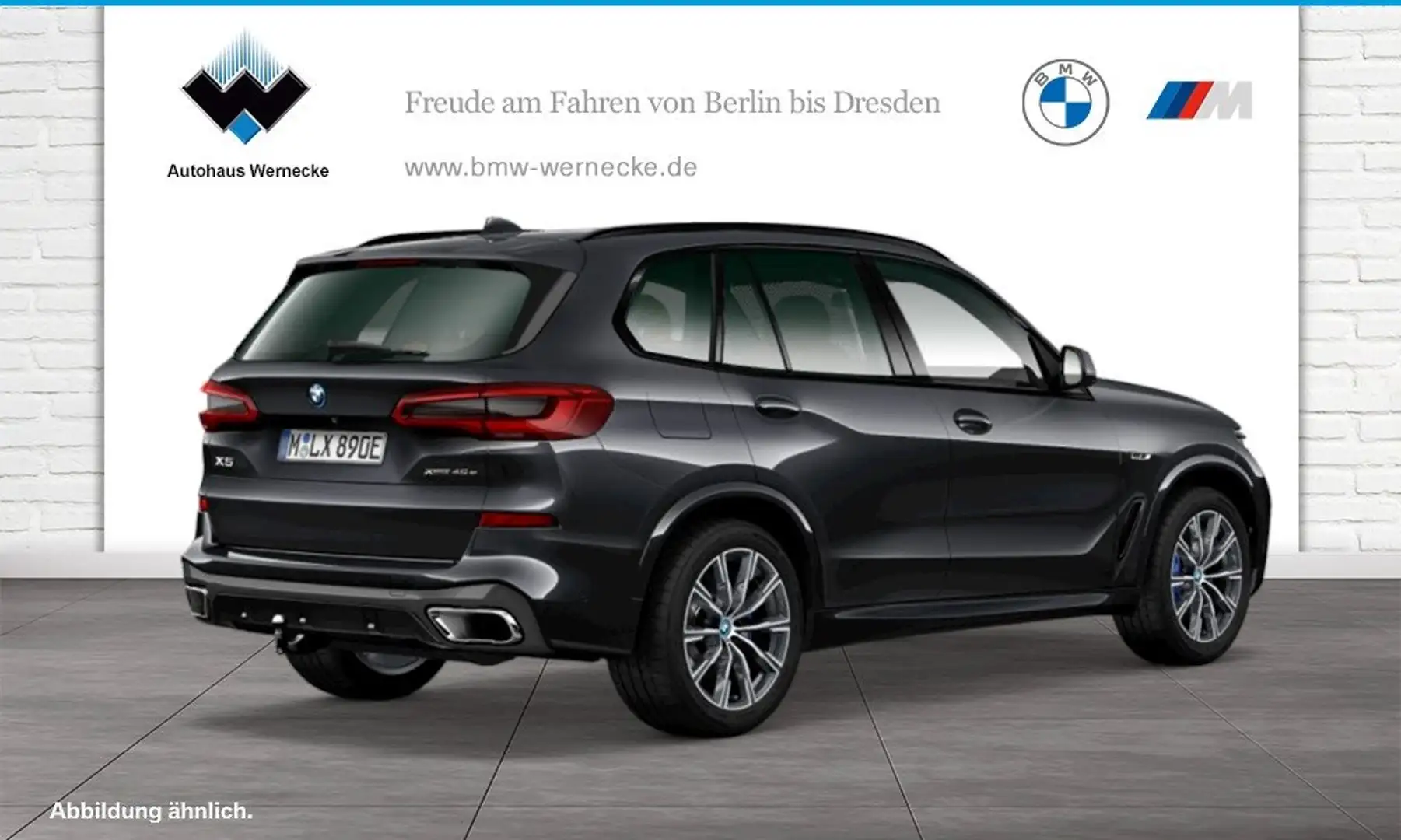 BMW X5 xDrive45e M Sportpaket Head-Up HK HiFi DAB Grau - 2