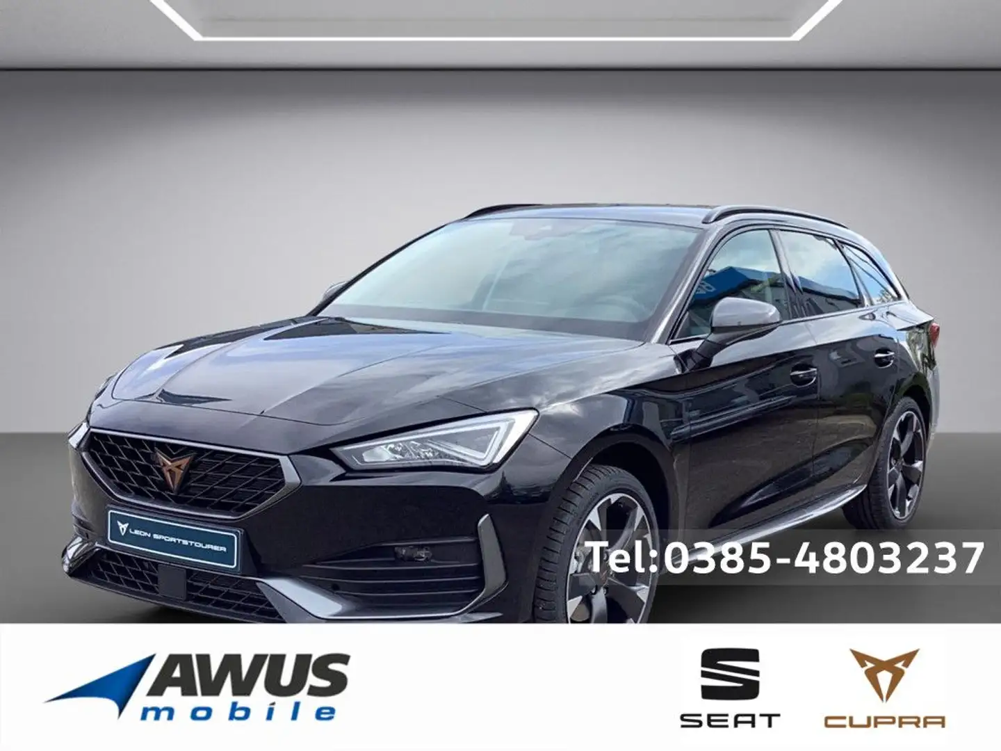 CUPRA Leon ST NAVI AHK ACC ALUFELGEN LED SPORTSITZ(E) Schwarz - 1