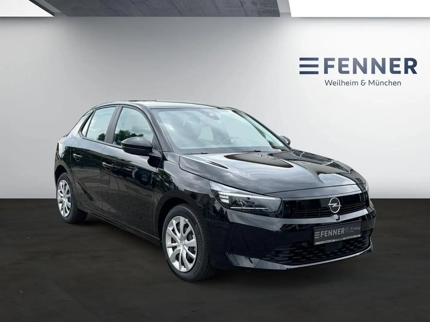 Opel Corsa F Basis 100, Klima + PDC + CarPlay+ Tempo Schwarz - 2
