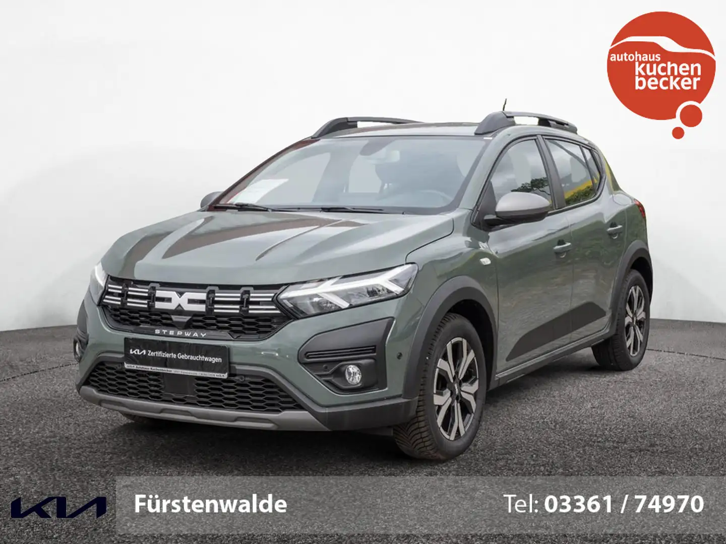 Dacia Sandero Stepway TCe 110 Expression+ NAVI LED Grün - 1