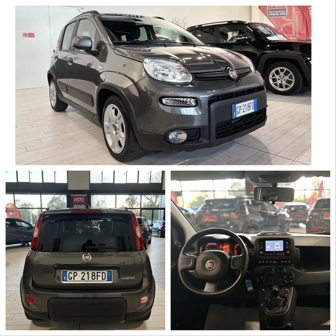 Fiat Panda CITY LIFE 1.0 HYBRID 70CV 5POSTI AZIENDALE KMCERT Grigio - 1