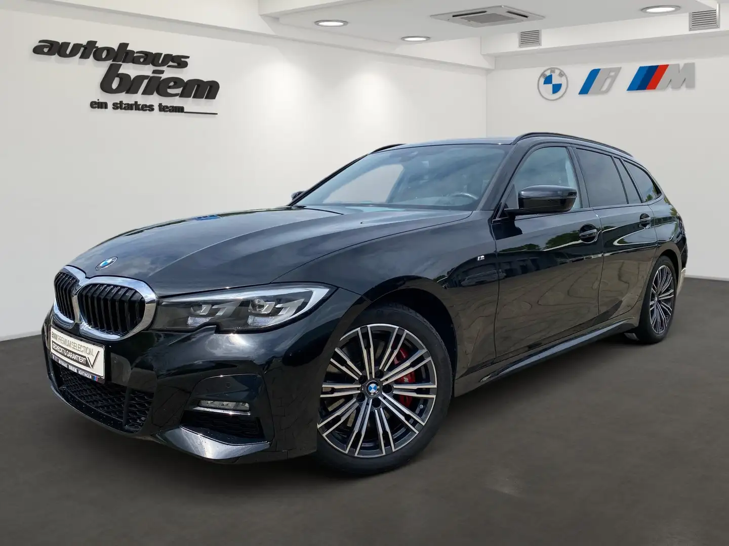 BMW 330 i xDrive Touring, M Sportpaket, ab 333,- € mtl. Ra Schwarz - 1