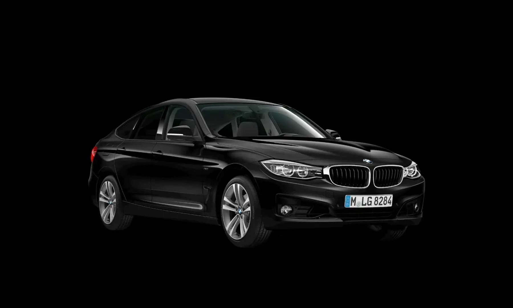 BMW 328 328i xDrive*Gran Turismo*LED*NaviProf*AHK*SportL Negro - 1