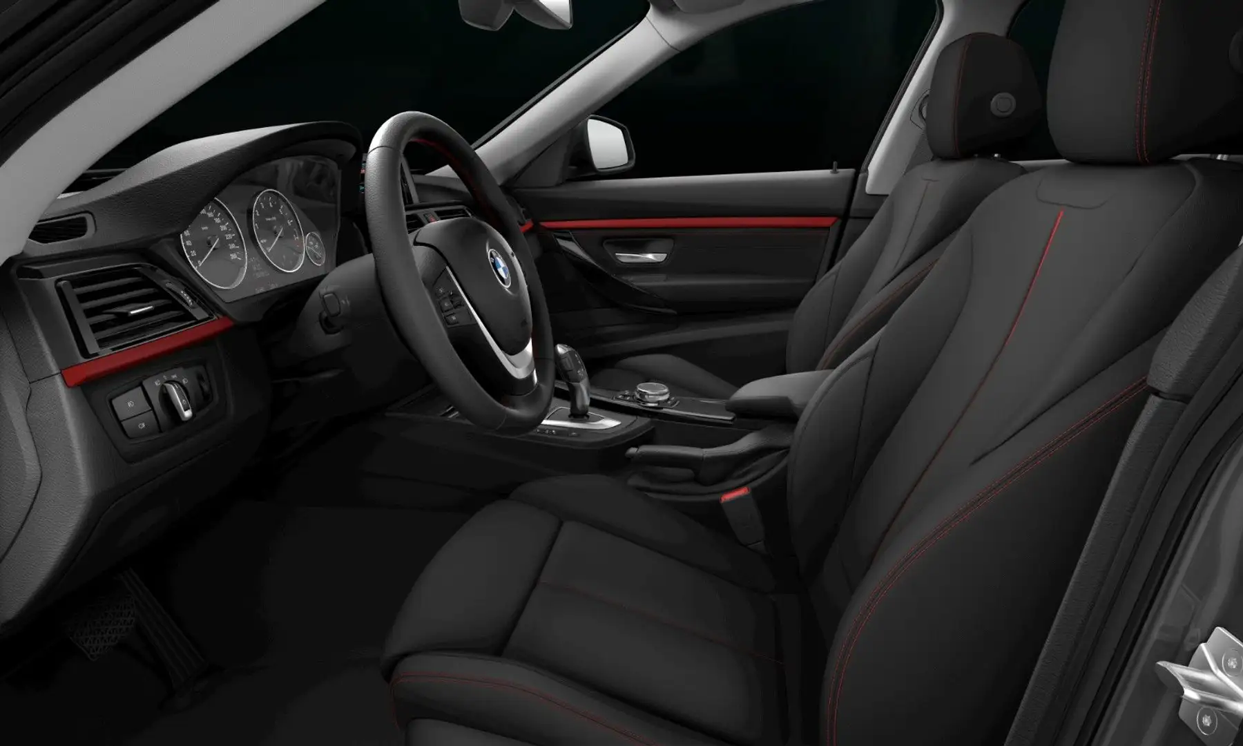 BMW 328 328i xDrive*Gran Turismo*LED*NaviProf*AHK*SportL Negro - 2