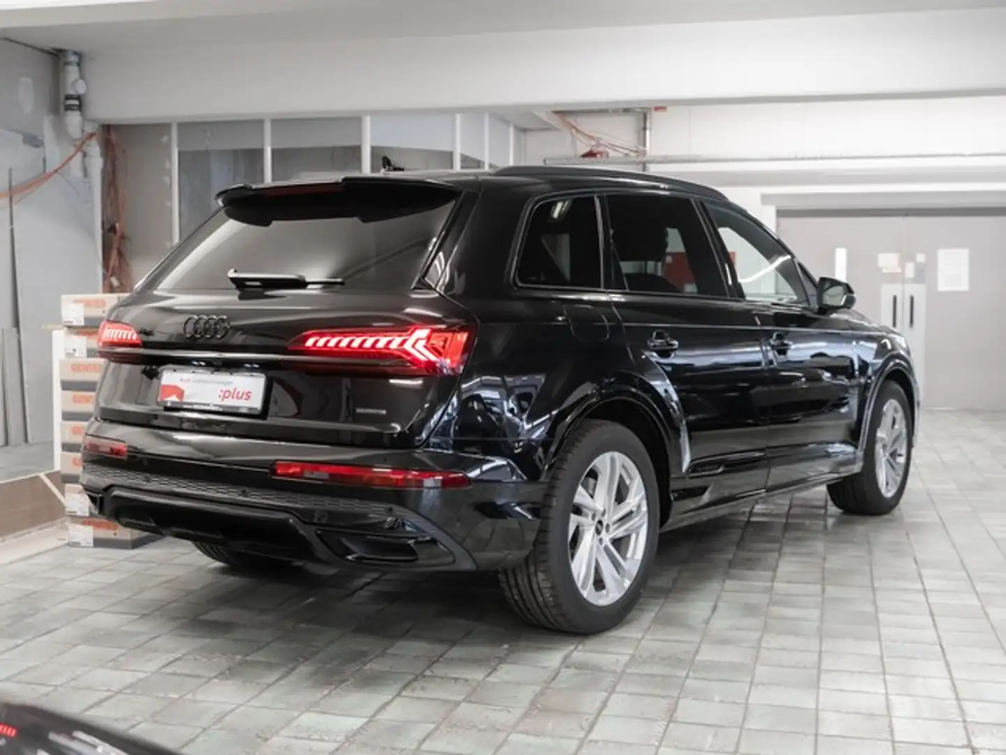 Audi Q7 55 TFSI quattro S line Matrix LED Pano AHK ACC ... Schwarz - 2