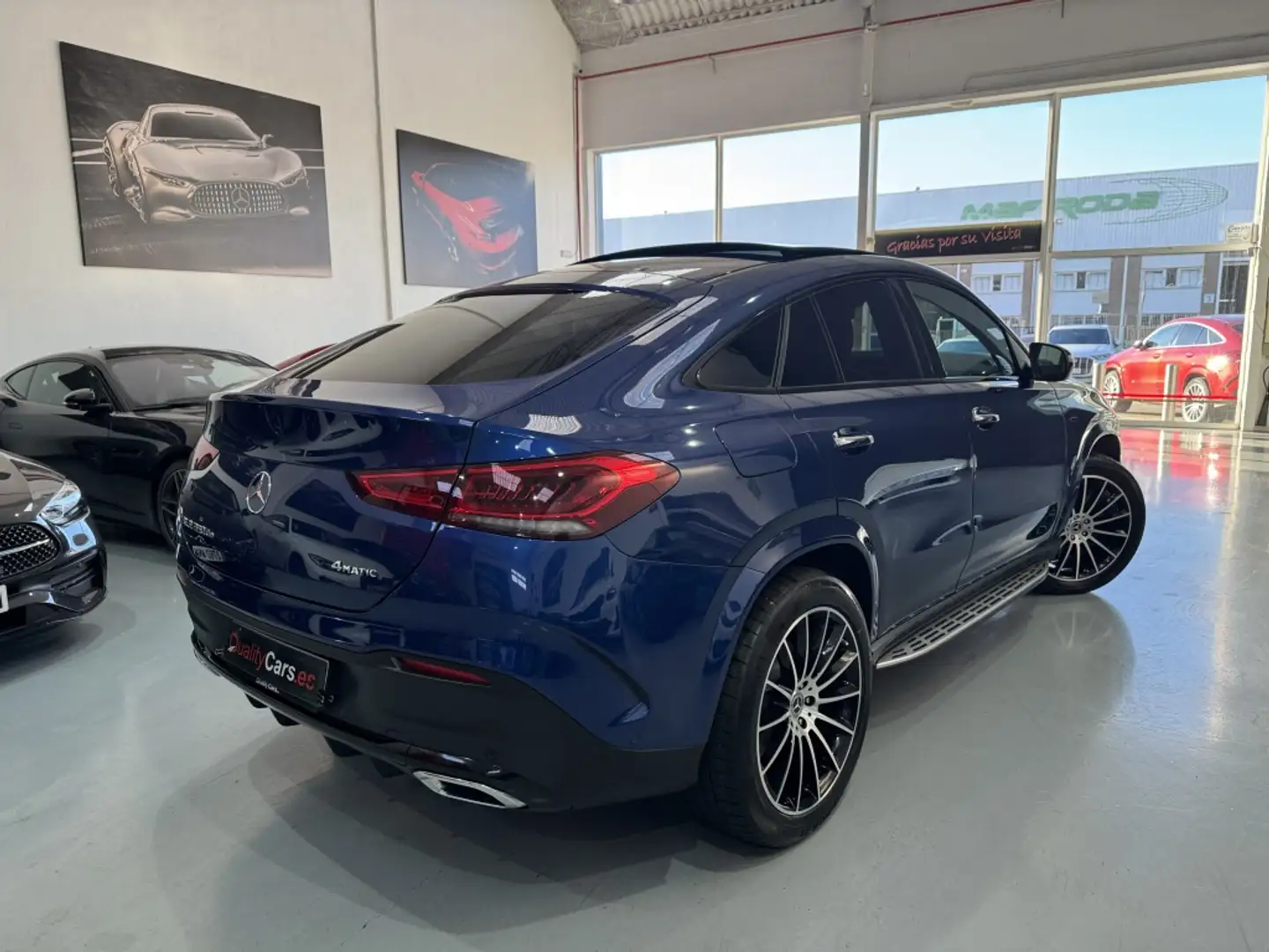 Mercedes-Benz GLE 350 Coupé 350de 4Matic Aut. Blau - 2
