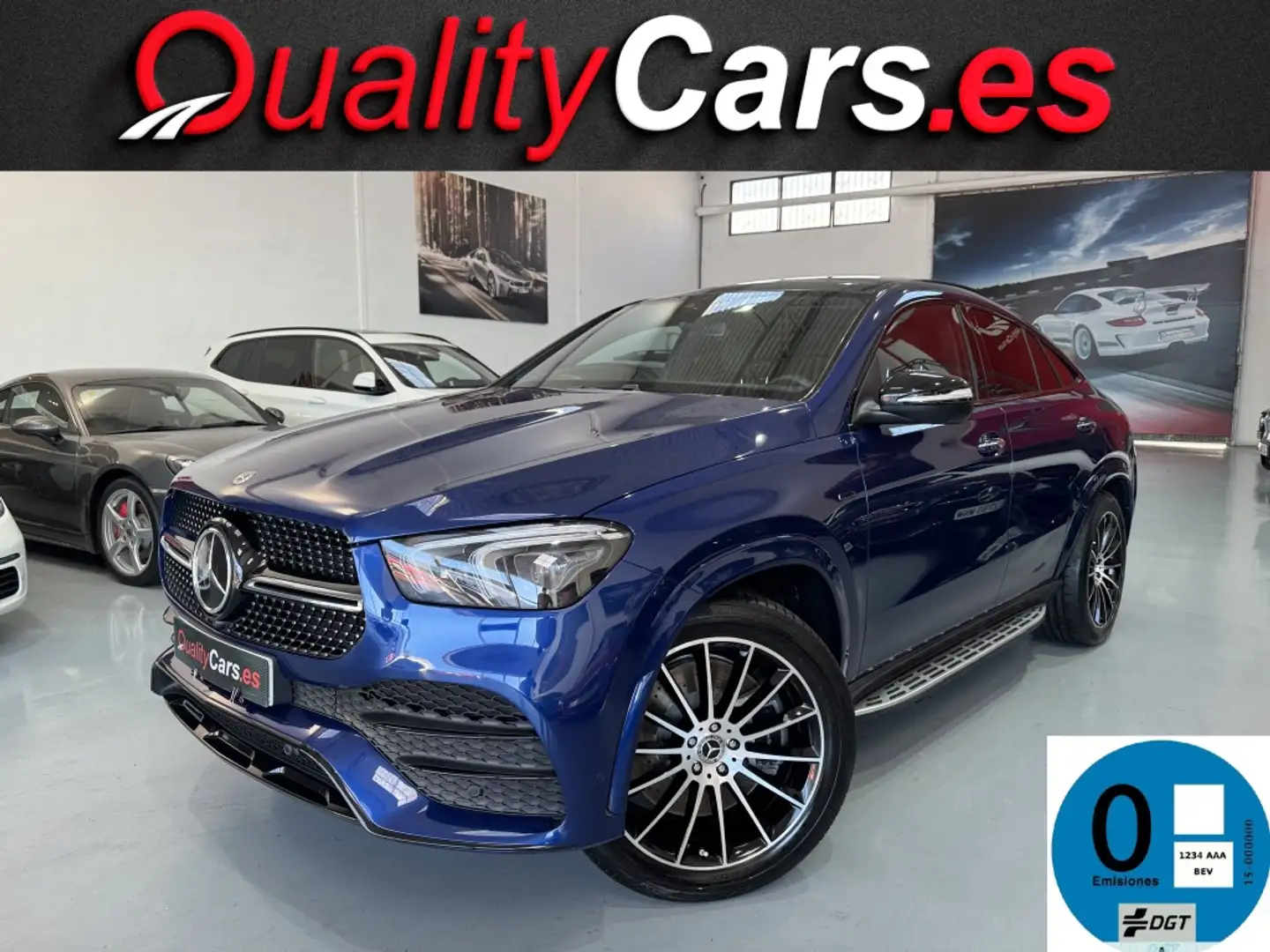Mercedes-Benz GLE 350 Coupé 350de 4Matic Aut. Blau - 1