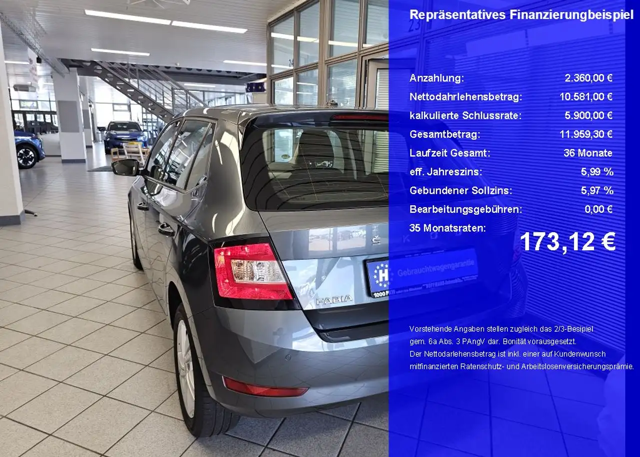 Skoda Fabia Ambition Kamera,Sitzheizung,App-Connect, миниатюра 5