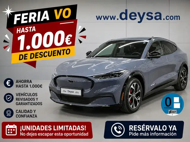 Ford Mustang Mach-E 216kW Batería 98.8Kwh