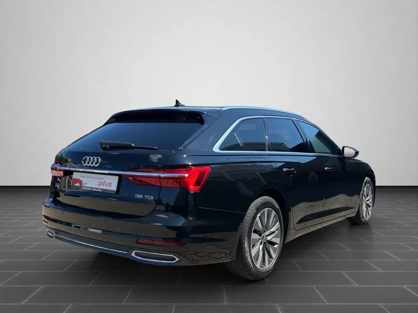 Audi A6 Sport 35 TDI MATRIX PANO AHK ACC NAVI Schwarz - 2