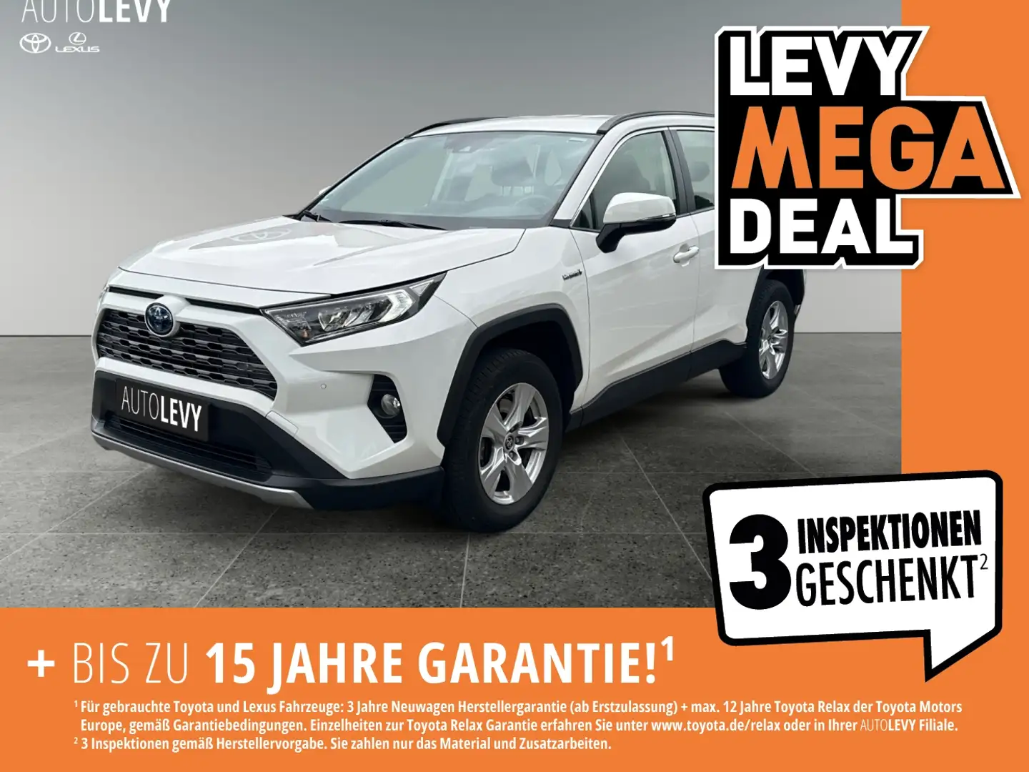 Toyota RAV 4 RAV4 2.5 Comfort 2xKlima ACC AUT Kam. LED Білий - 1