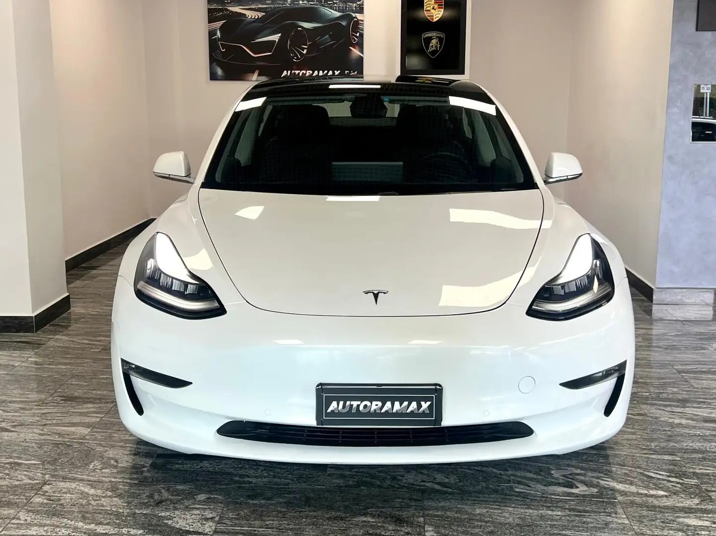 Tesla Model 3 Long Range Dual Motor AWD 4X4 498 CV GARANZIA Bianco - 2