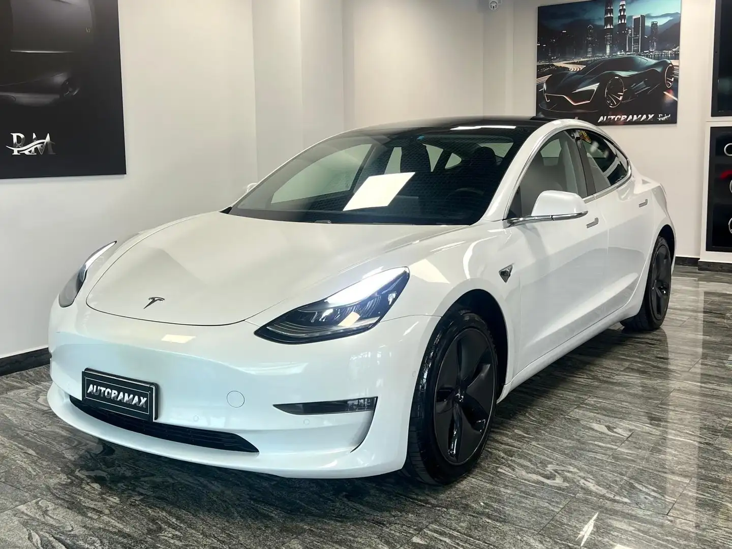 Tesla Model 3 Long Range Dual Motor AWD 4X4 498 CV GARANZIA Bianco - 1