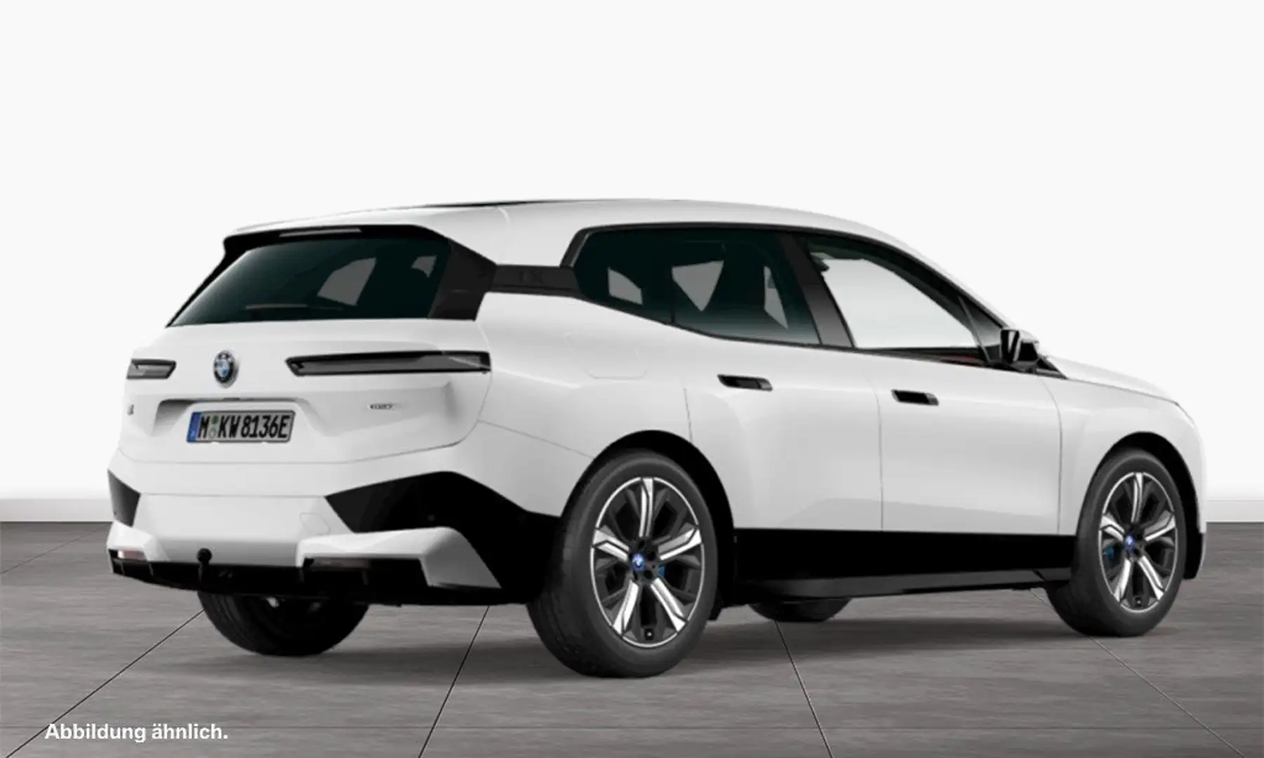 BMW iX xDrive50 641€ netto Sportpaket HK HiFi DAB Pano.Da Weiß - 2