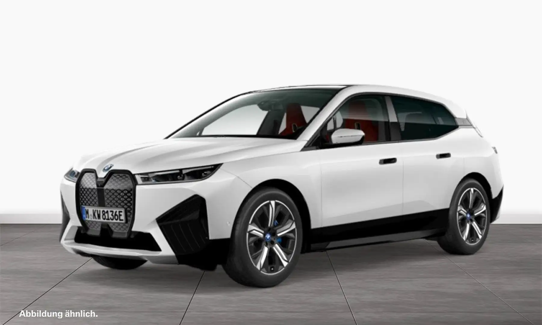 BMW iX xDrive50 641€ netto Sportpaket HK HiFi DAB Pano.Da Weiß - 1