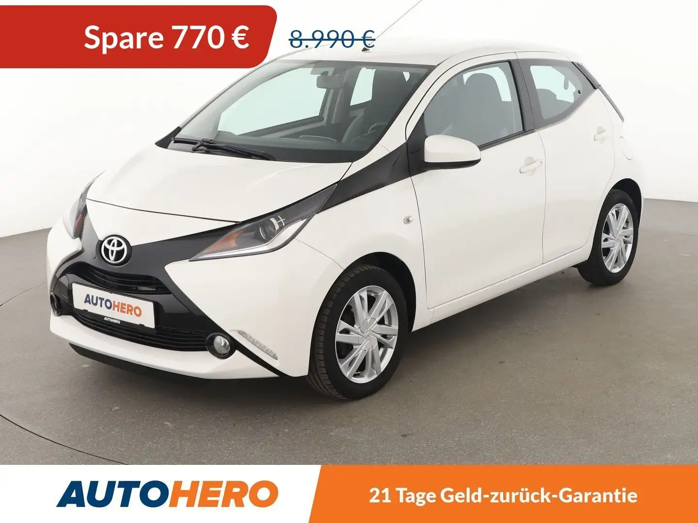 Toyota Aygo 1.0 X-Play Touch*CAM*KLIMA*GARANTIE* Weiß - 1