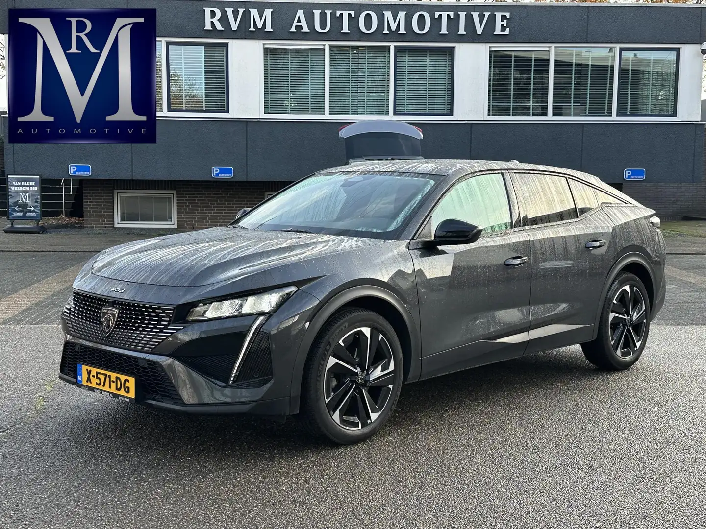 Peugeot 408 1.2 PureTech Allure Pack 130 EAT8 Adaptive cruisec Gris - 1