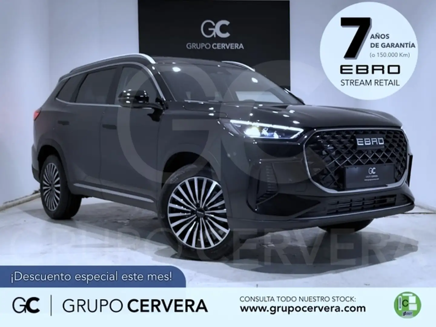 Ebro s800 1.6 TGDI 7DCT Luxury FWD Negro - 1