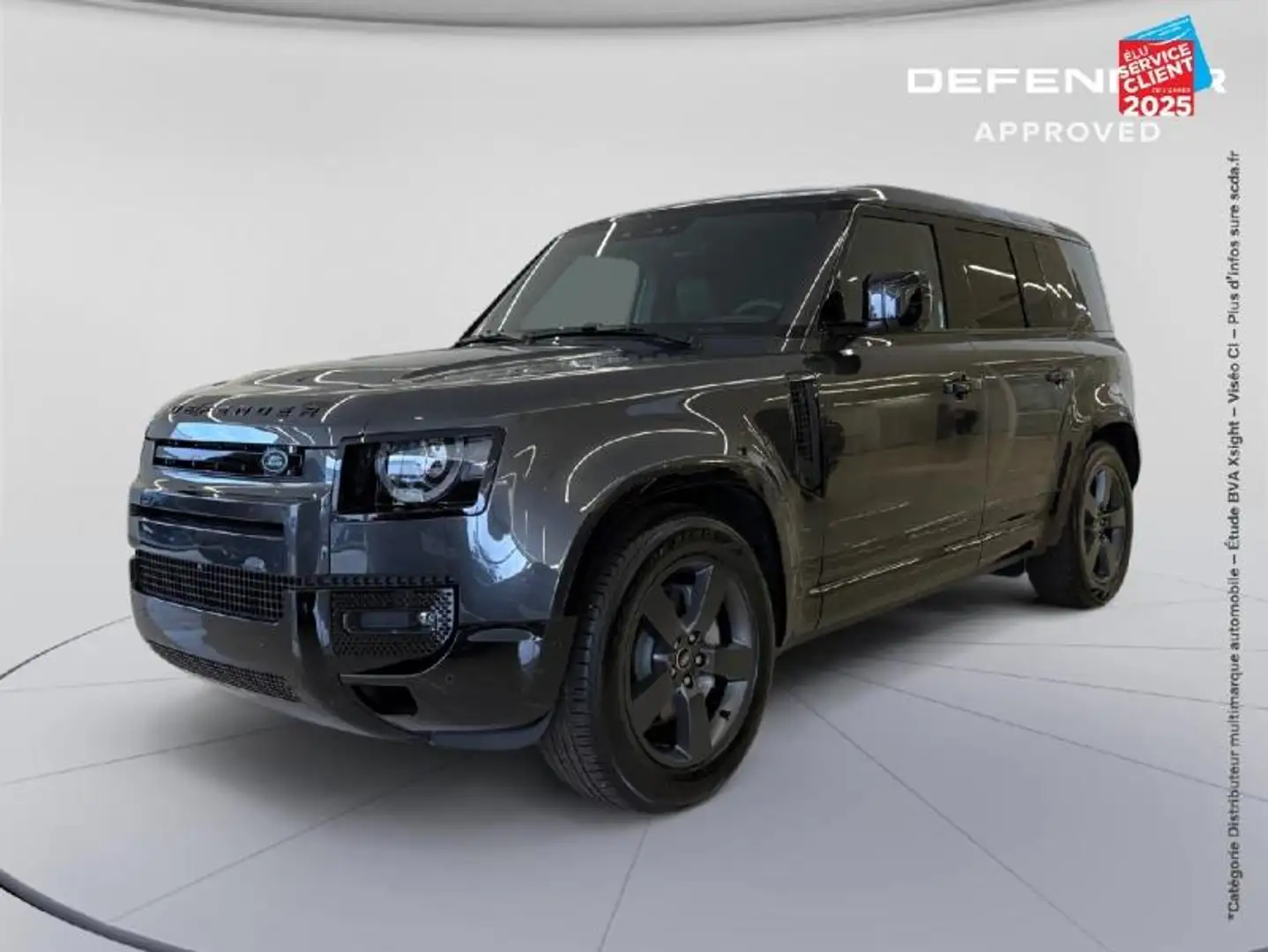 Land Rover Defender 110 2.0 P300e PHEV Black Edition Gris - 1
