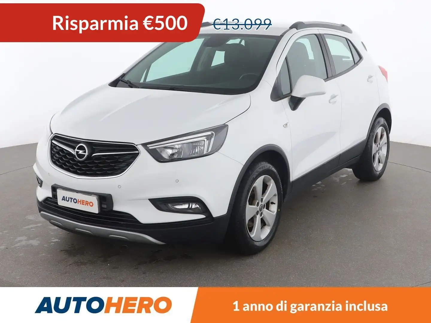 Opel Mokka X 1.4 Turbo Advance 120 CV Bianco - 1