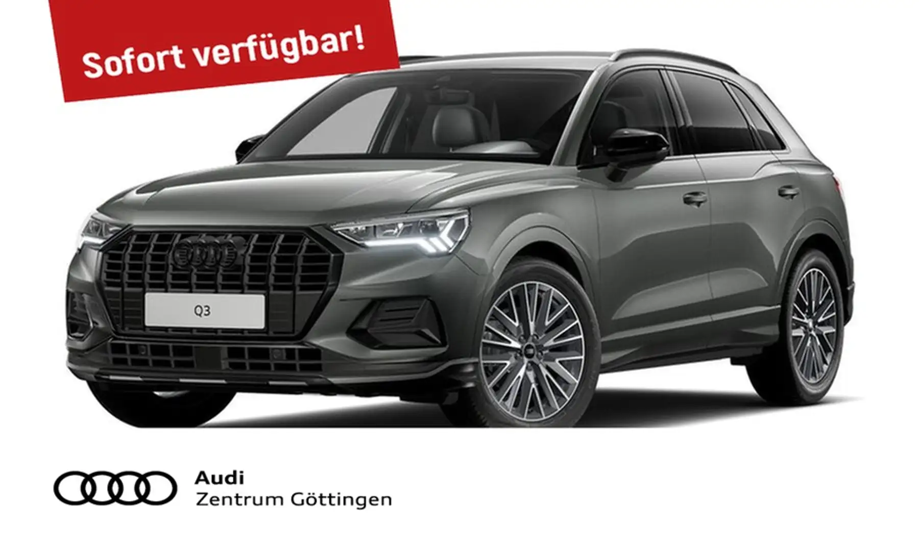 Audi Q3 35 TFSI S tronic advanced AHK+LED+OPTIK+SOUND Grijs - 1