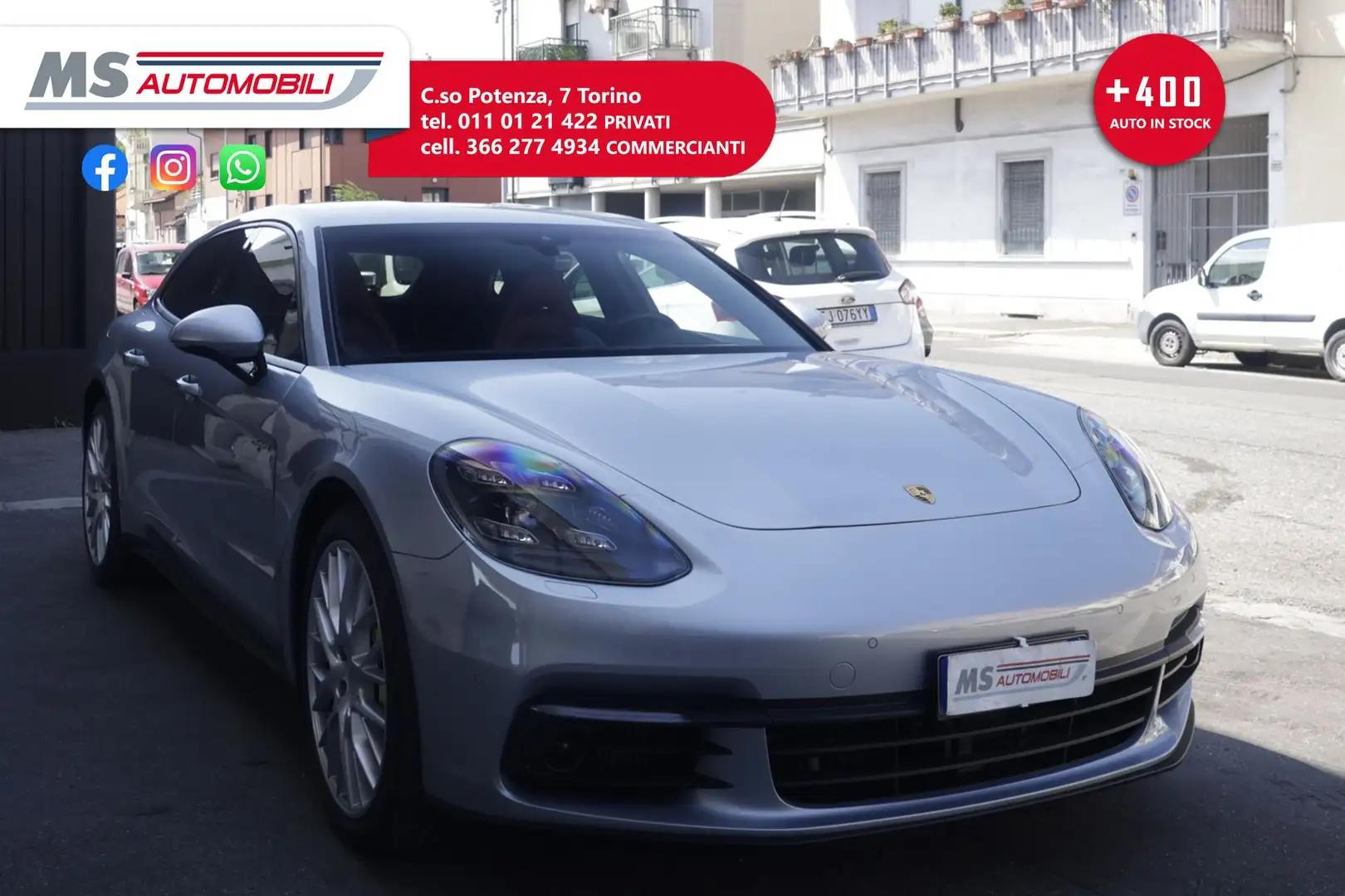 Porsche Panamera Porsche Panamera 2.9 4 Sport Turismo IVA Unicopro Grigio - 1