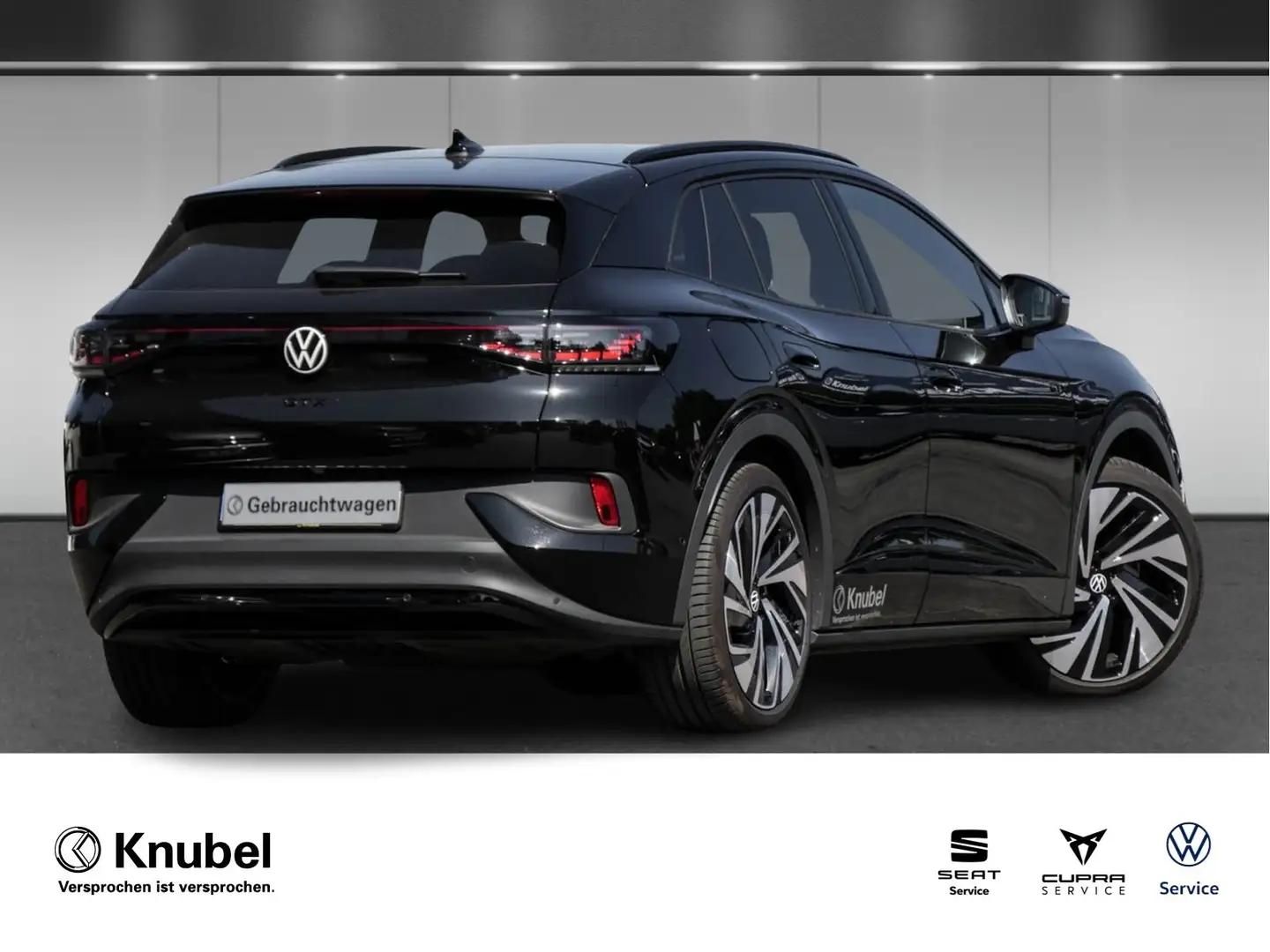 Volkswagen ID.4 GTX IQ.Light Navi AHK TravelAss. AreaView Keyless Schwarz - 2