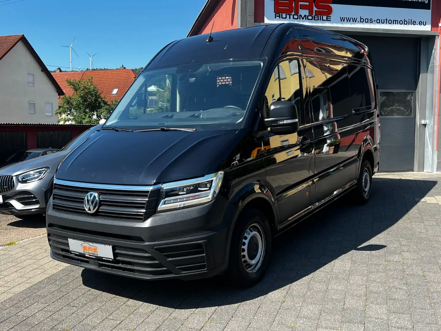 Volkswagen Crafter Kasten 35 mittellang Hoch*DSG*AC*LED*KAM Schwarz - 1
