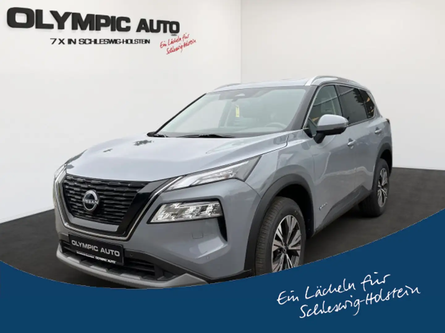 Nissan X-Trail 1.5 e-4orce N-Connecta 360°CAM NAVI PGD Grijs - 1