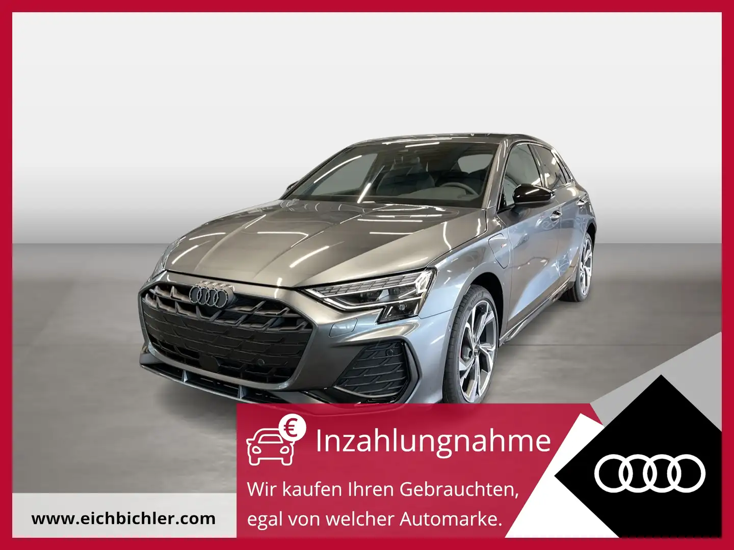 Audi A3 Sportback S line 45 TFSI e 200 kW S tronic LM Gris - 1