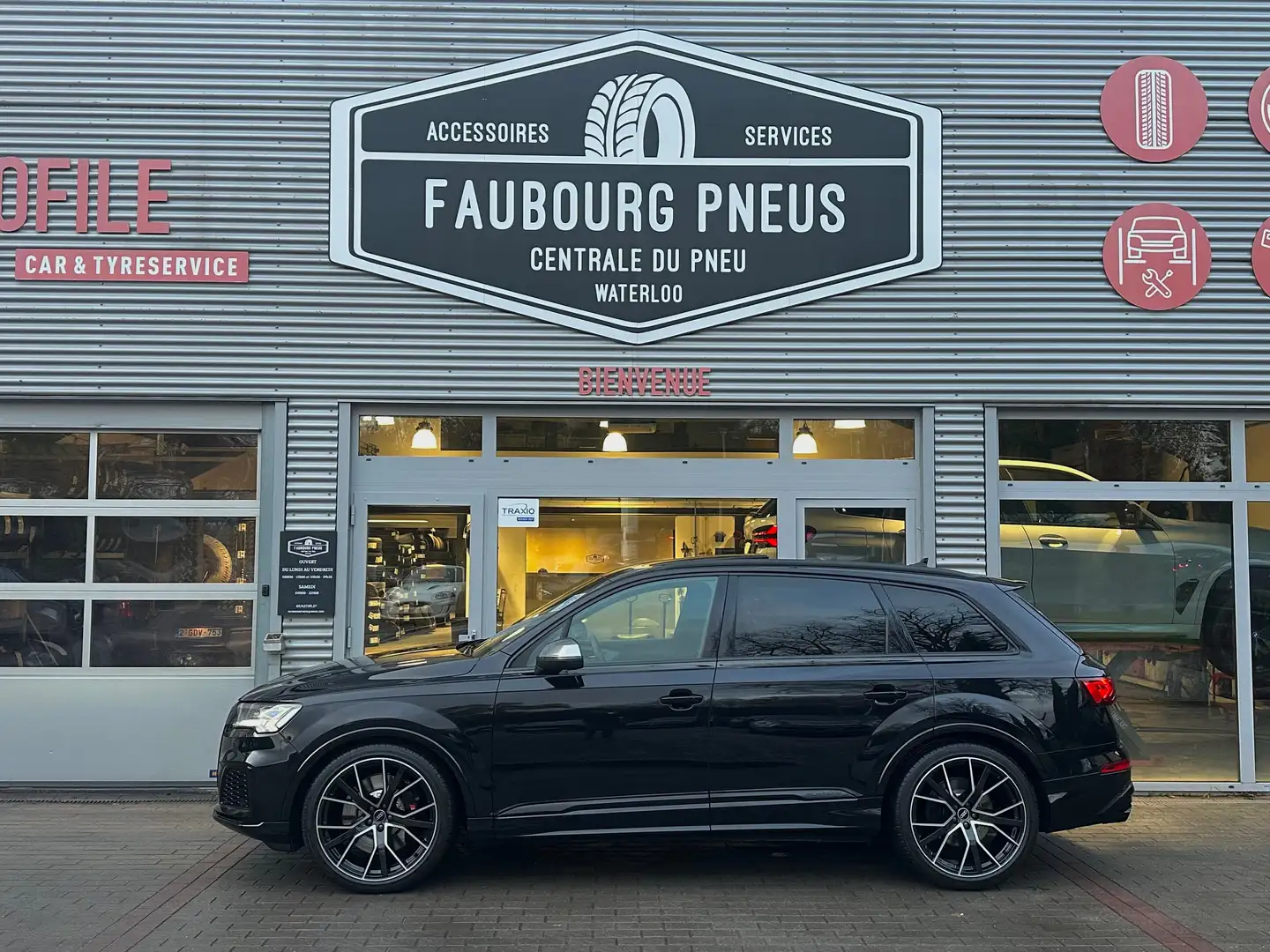 Audi SQ7 *HISTORIQUE-AUDI*LASER-LIGHTS*DYNAMIC-ALL-WHEEL-ST Noir - 2