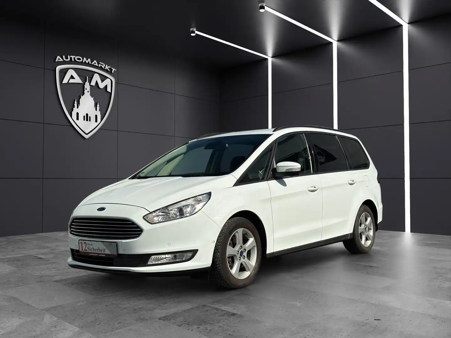 Ford Galaxy 2.0 TDCi Titanium Navi*SHZ*Temp.*7-Sitze! Blanco - 1
