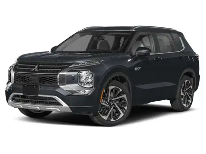 Black 2026 Mitsubishi Outlander Hybrid Plug-in SUV / Crossover  1-Speed Automatic