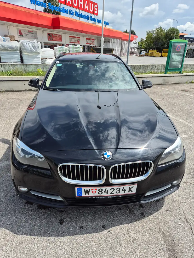 BMW 518 518d Touring Aut. Schwarz - 2