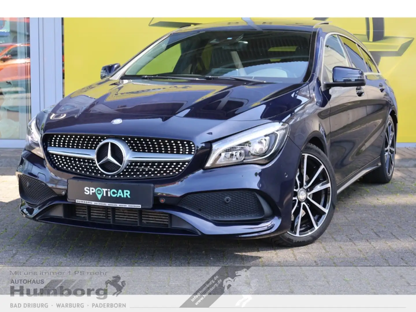 Mercedes-Benz CLA 250 AMG Sportpaket El. Panodach Navi LED El. Heckklapp Blue - 1