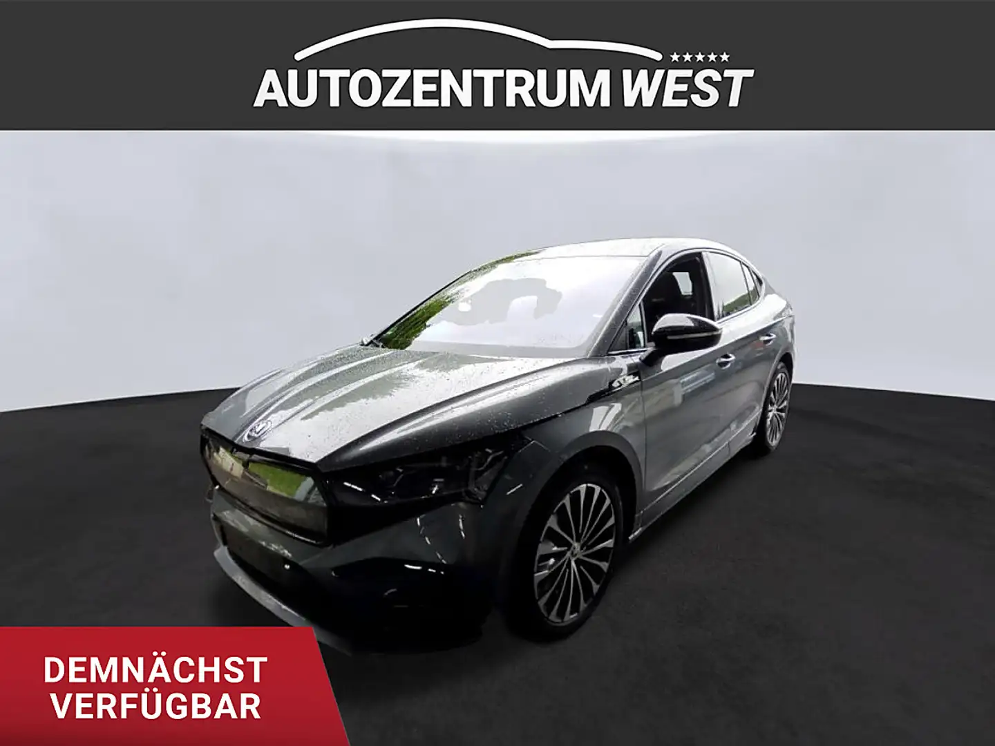 Skoda Enyaq Coupe iV RS  82kwh...PANO/MATRIX/NAVI/AHK Grau - 1