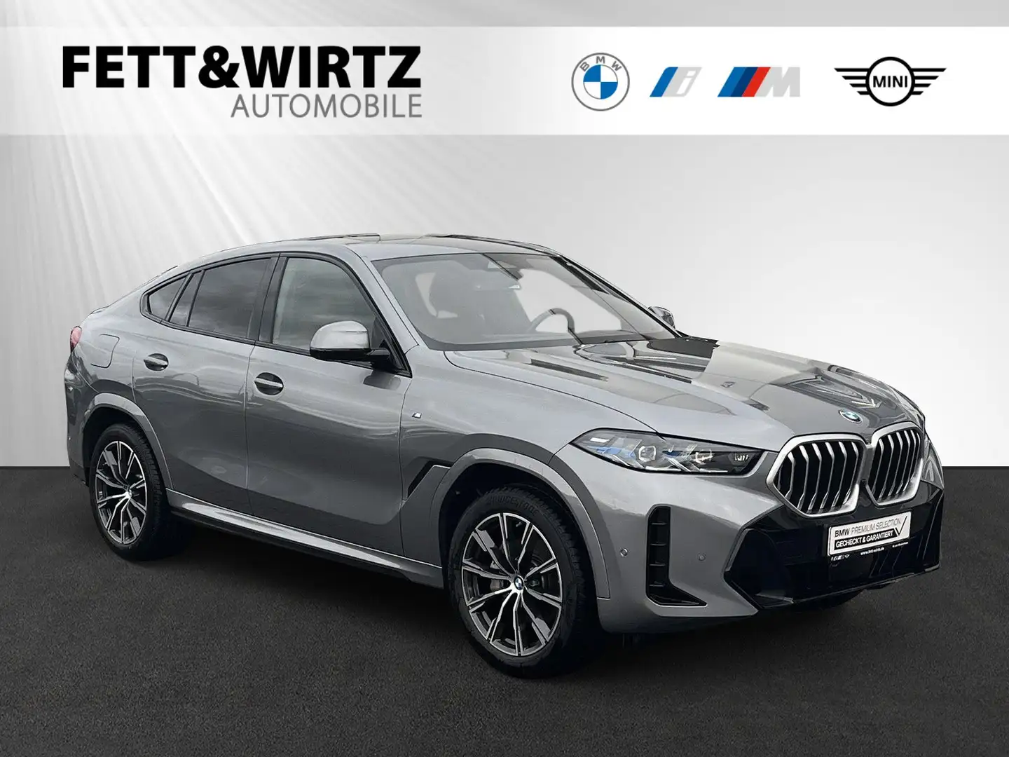 BMW X6 xDrive30d AHK|Pano|Standhzg.|HarmanKardon Grau - 1